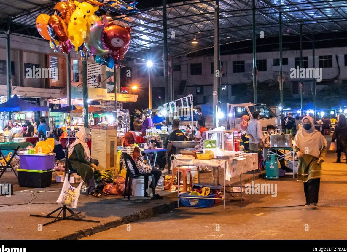 Bandar Baru Keningau Night Market 1 bandar baru keningau night market