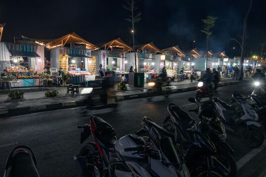 labuan night market