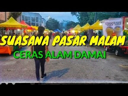 pasar malam desa damai