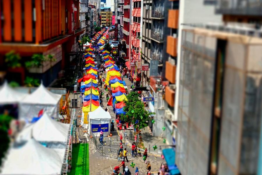 pasar malam jalan tar