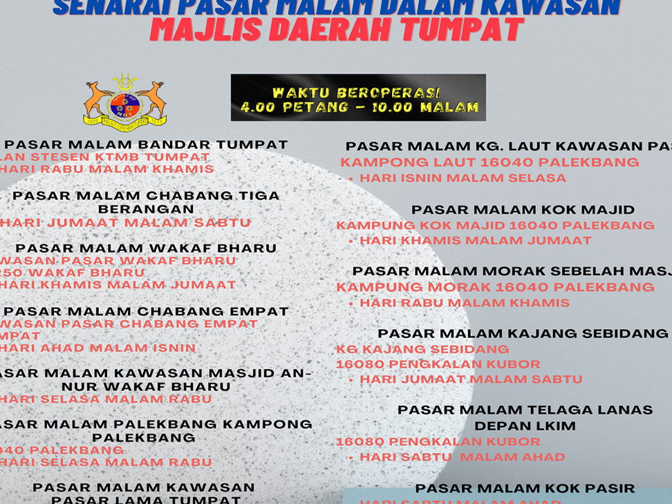 pasar malam khamis tok kandu
