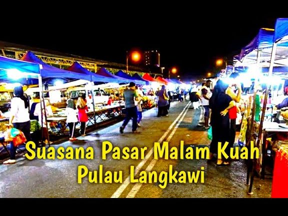 Pasar Malam Kuah 1 pasar malam kuah 3