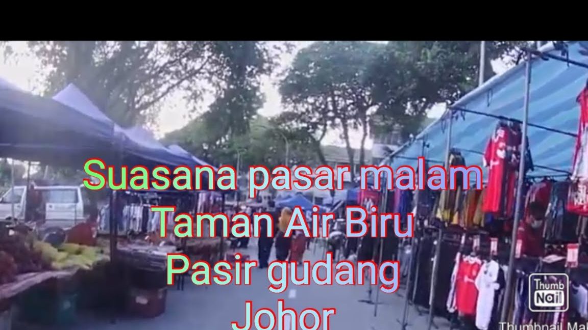 Pasar Malam Taman Air Biru (SABTU) 1 pasar malam taman air biru sabtu