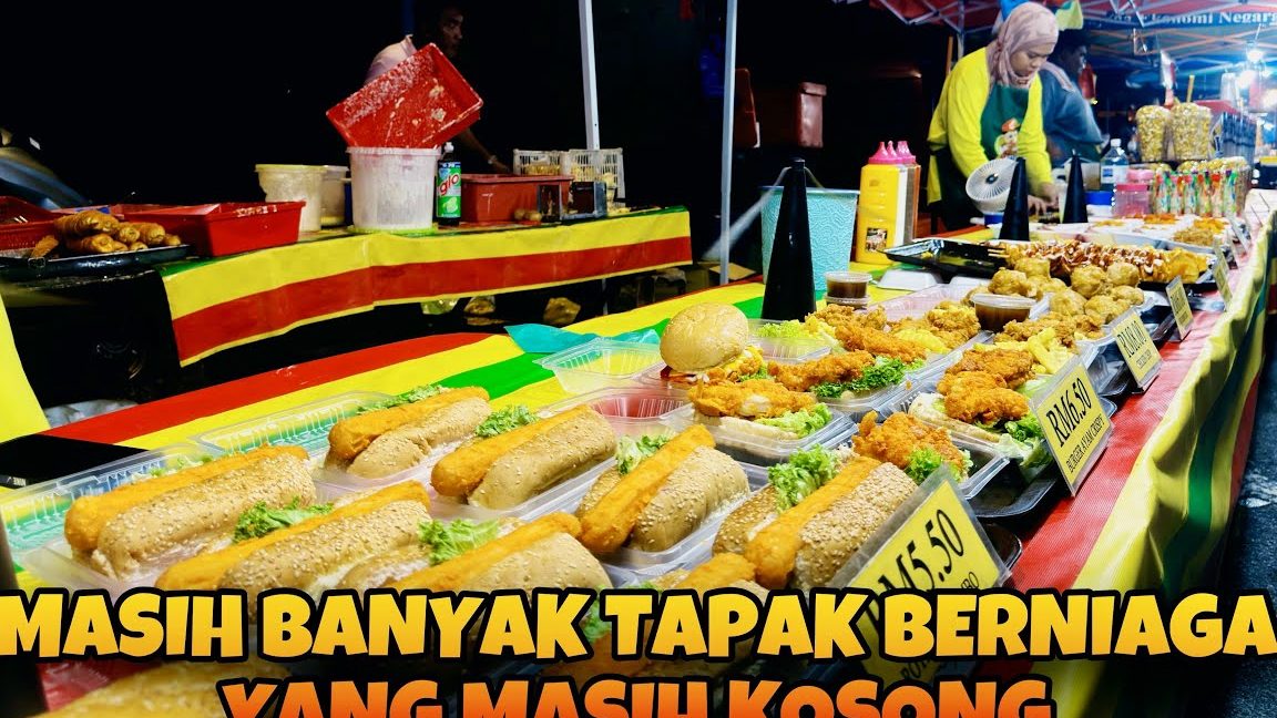 pasar malam taman mewah