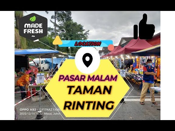Pasar Malam Taman Rinting 1 pasar malam taman rinting