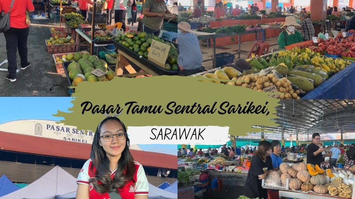 Pasar Tamu Sentral Sarikei, Sarawak. 1 pasar tamu sentral sarikei sarawak