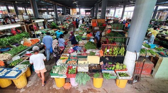 sungai way wet market